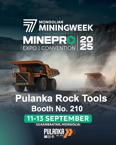 Pulanka je účastí v Minepro Mongolsko 2025, Premier International Exhibition for Quarrying and Tins v Mongolsku.